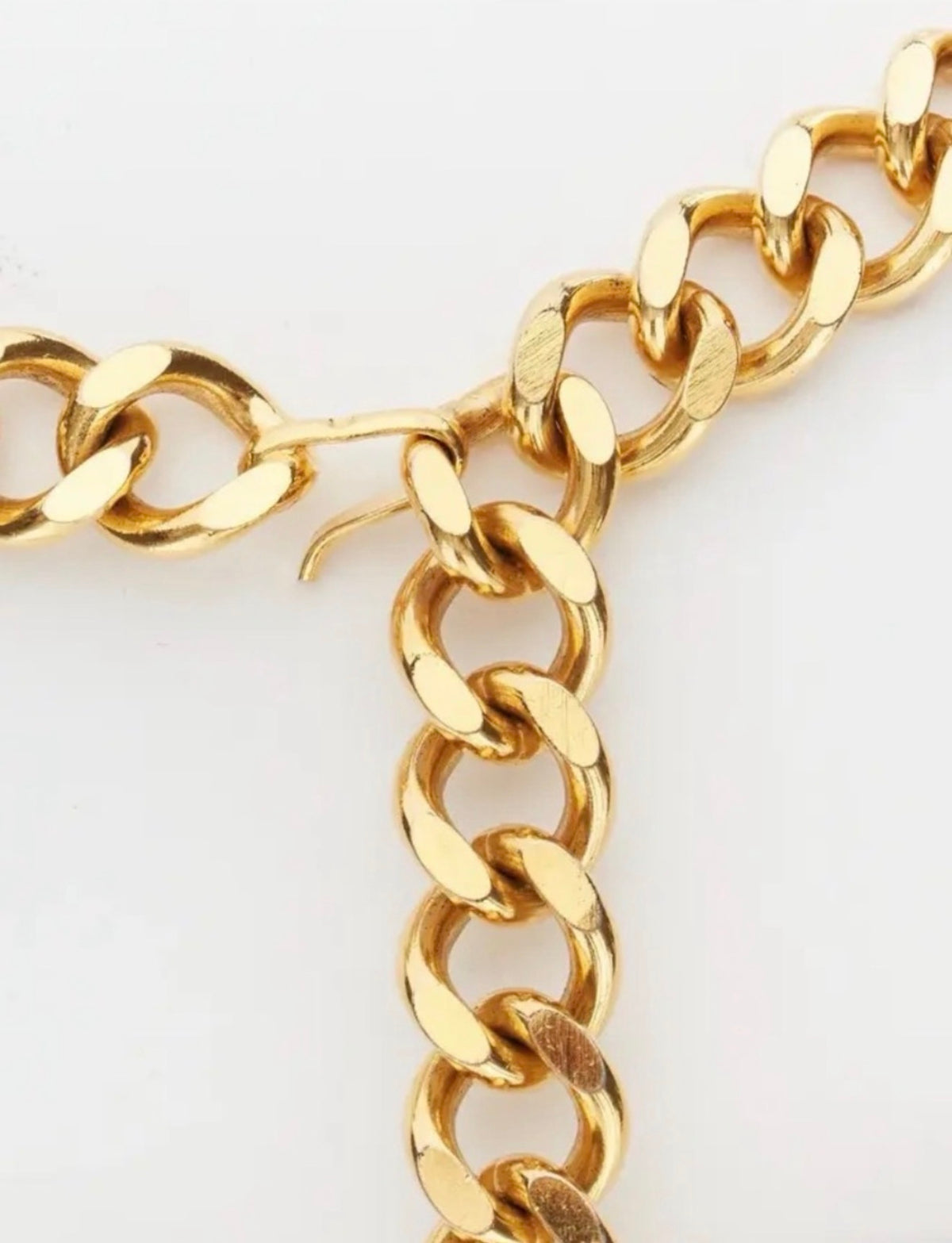 Name Plate Chain Belt