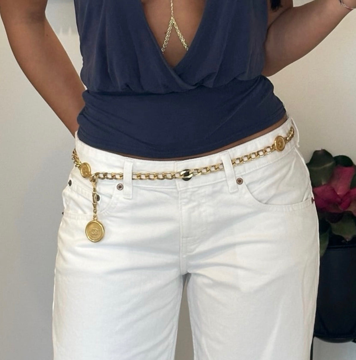 Medallion Chain Belt