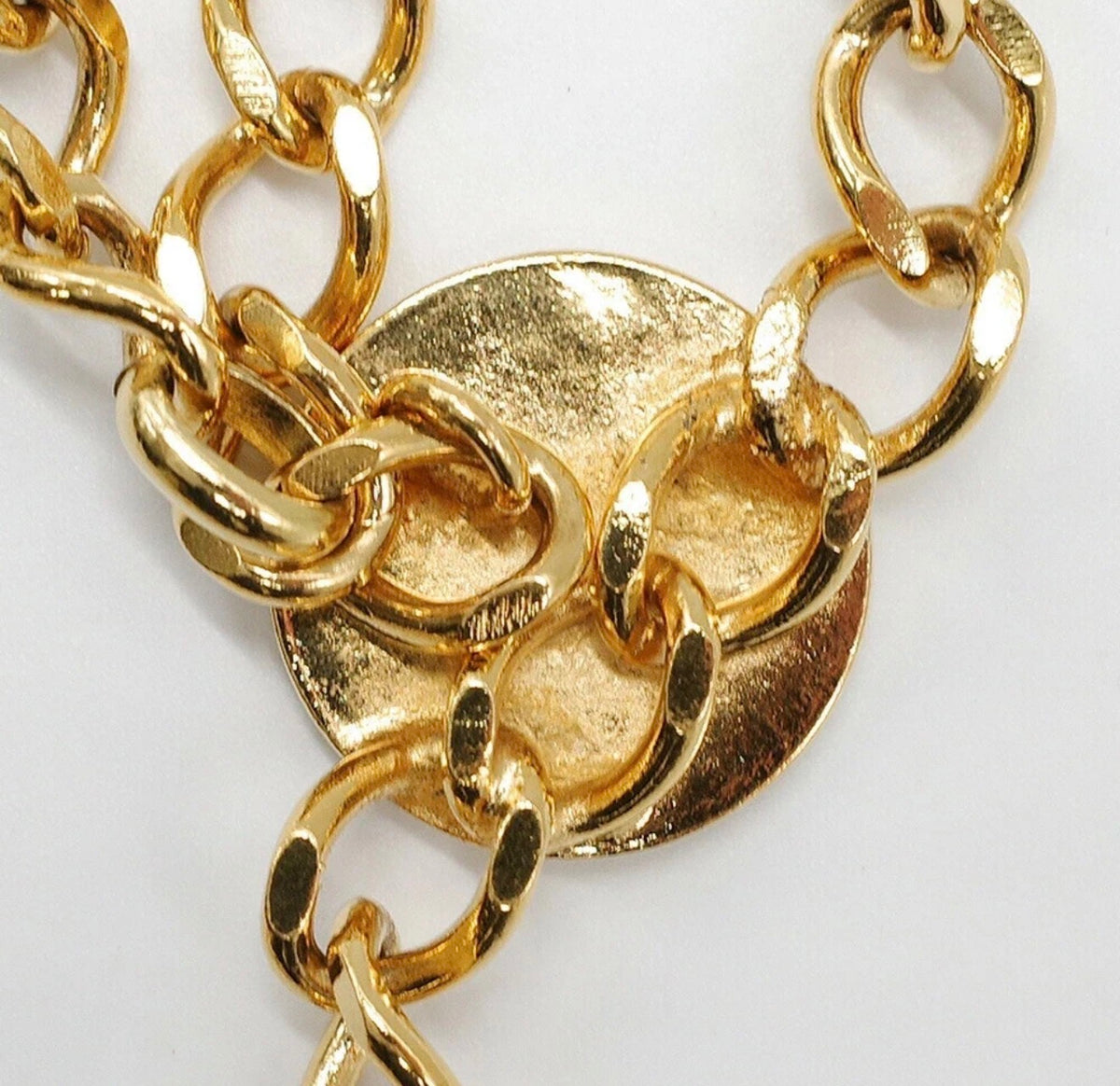 Three-Chain Emblem Belt
