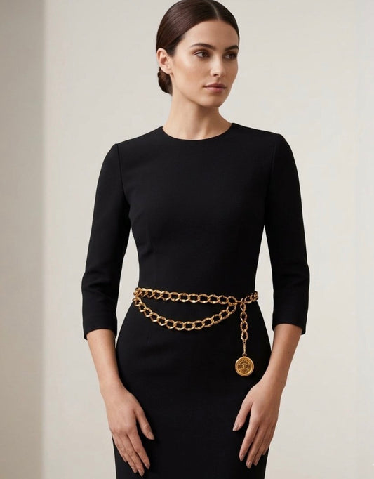 Medallion 2 Chain Belt